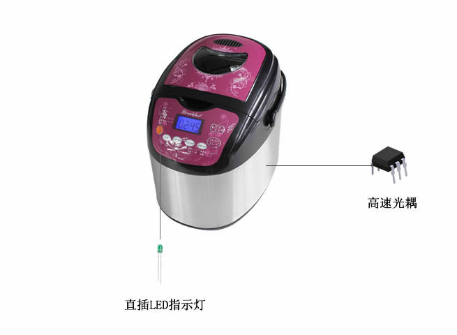 面包机亿光应用料号