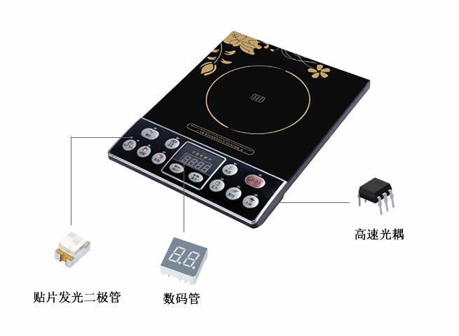 电磁炉专用亿光料号